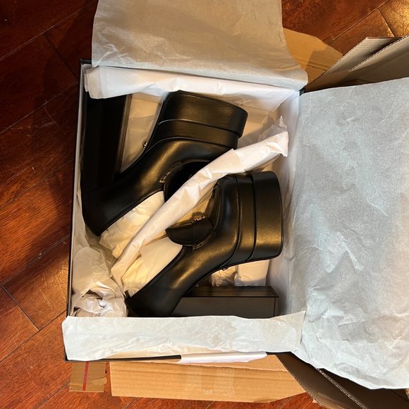 VERSACE AEVITAS PLATFORM LOAFERS IT 39 - Picture 5 of 10